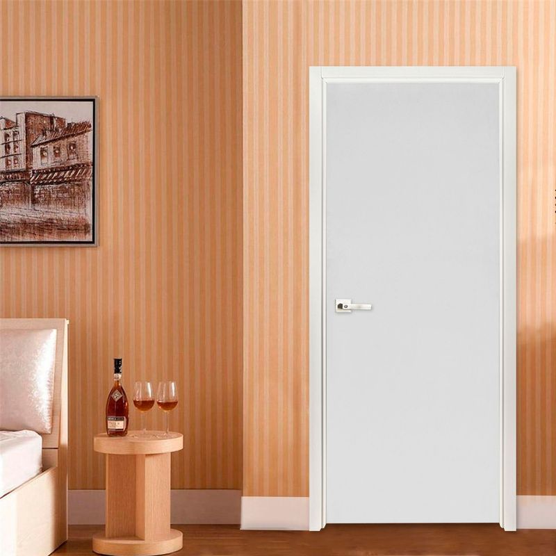 DIMFER - Puerta Interior Lisa 65x207cm Natural