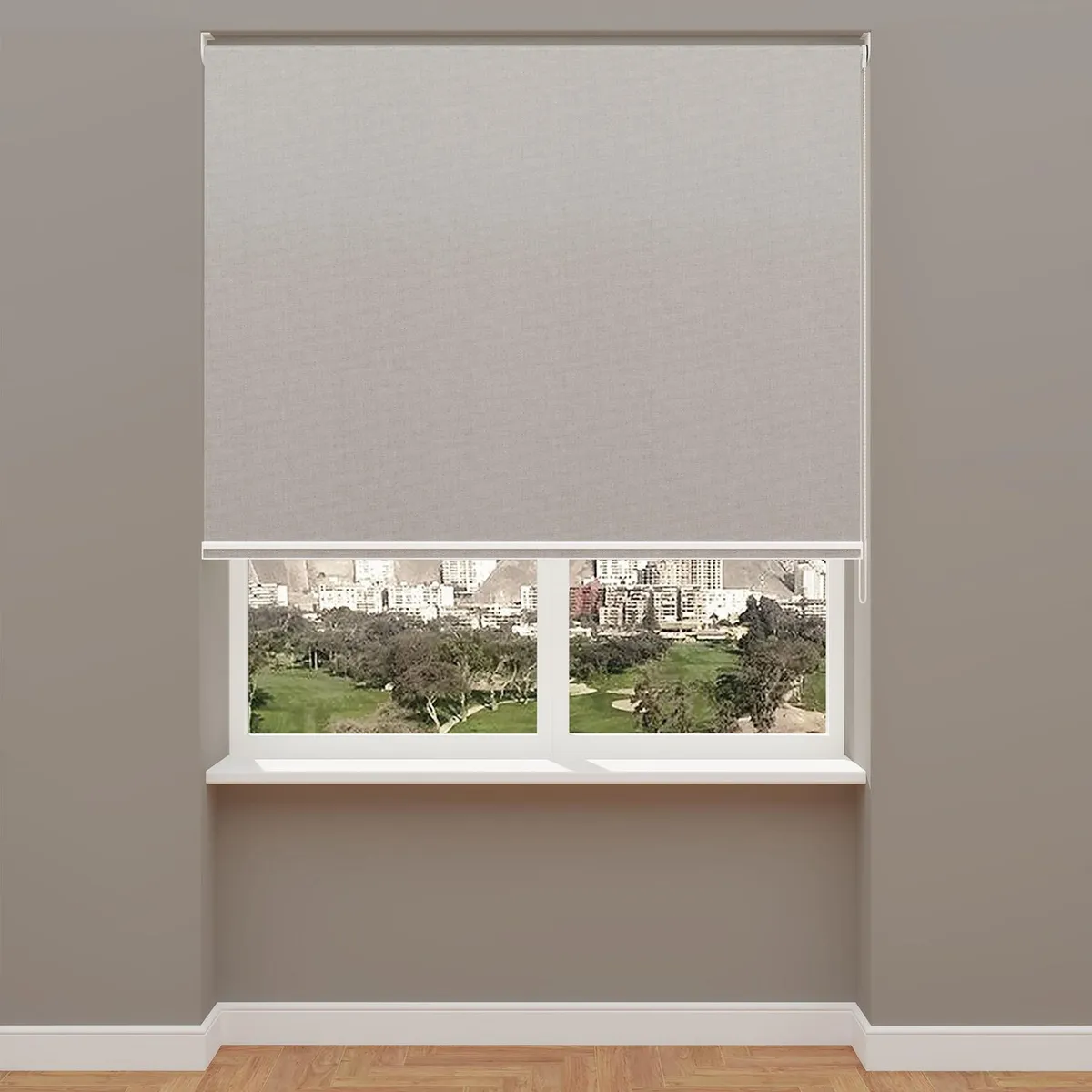 SUNLINE - Cortina Roller Blackout Fiber Gris 180 x 170 cm