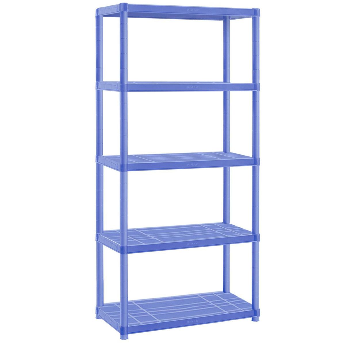 RIMAX - Estante Plástico Rimax 5 Niveles 169.5x30.1x60.6cm Azul 100 kg