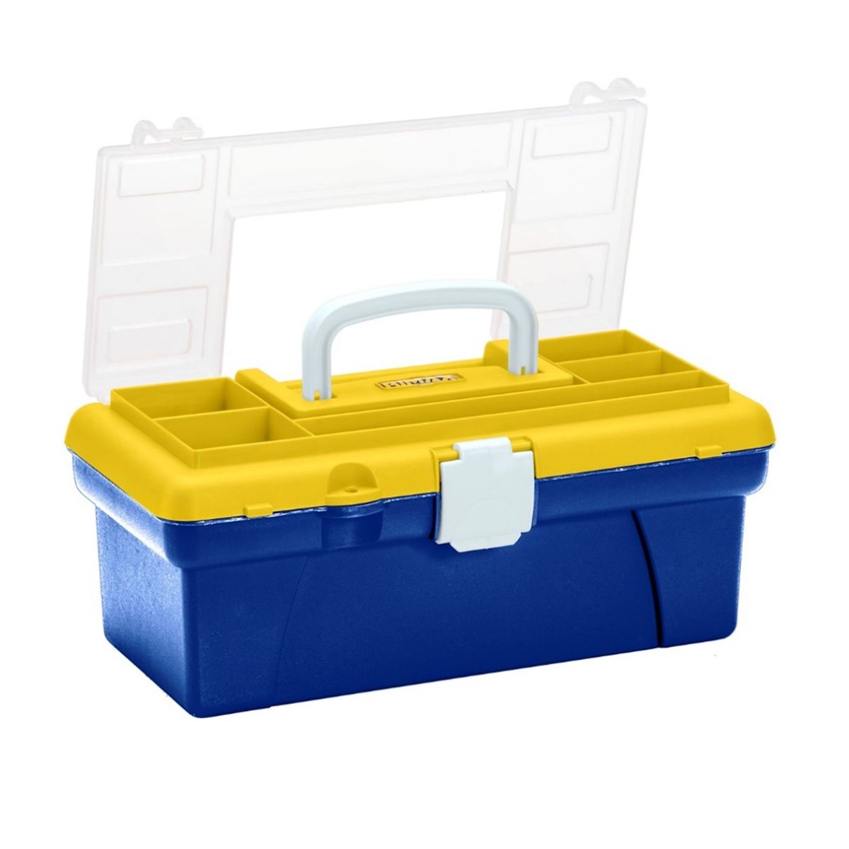 RIMAX - Caja 12" Azul/Amarillo/Blanco