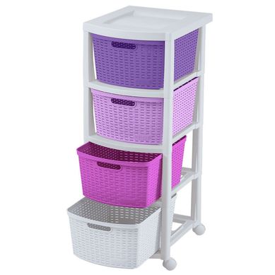Cajonera Rimax 4 Cajones Multicolor
