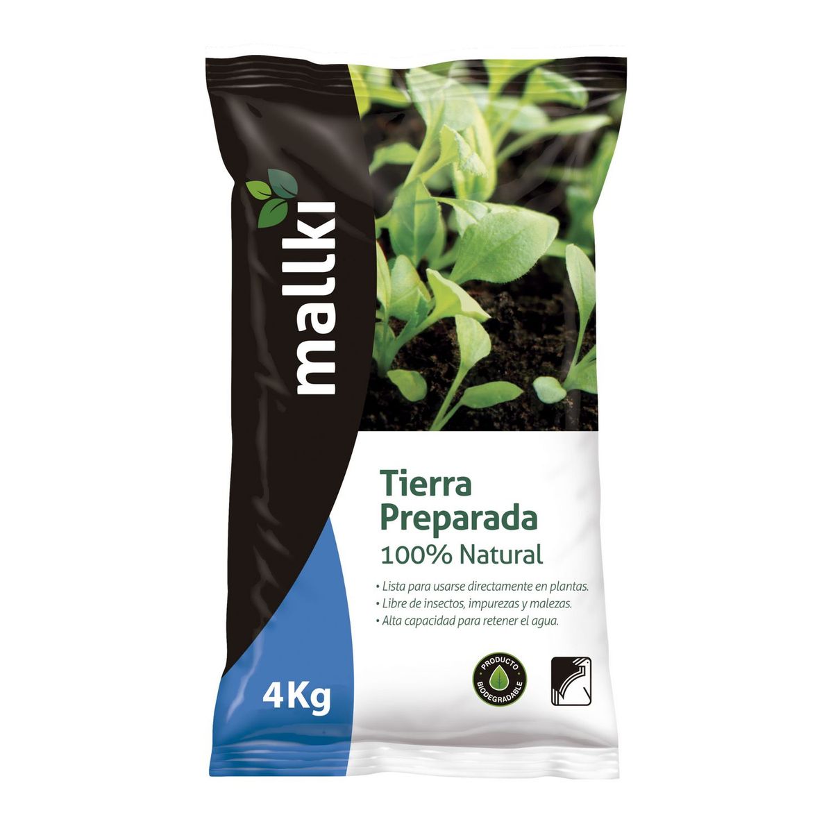 GENERICO - Tierra Preparada 4kg Tierra 28 cm40 cm3 cm