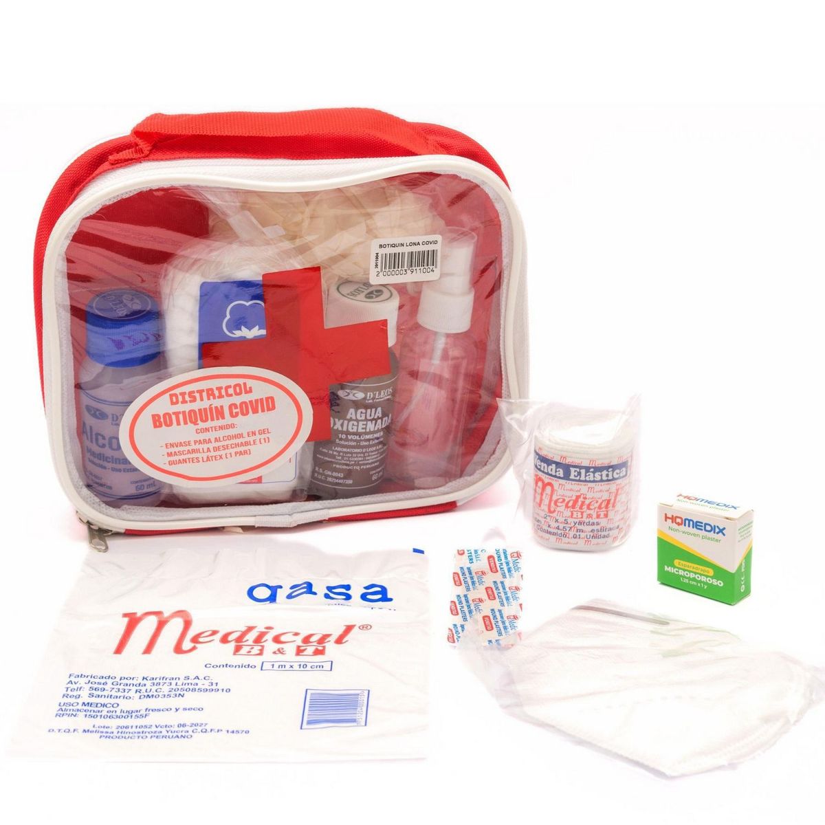DISTRICOL - Botiquín de Lona Covid