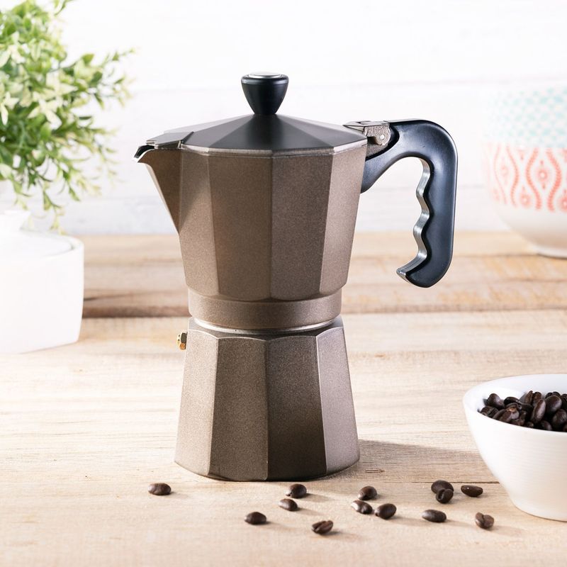 La Cafetière Pisa Cafetera De Acero Inoxidable, Prensa Francesa 8 Tazas, Verde, Caja De Regalo