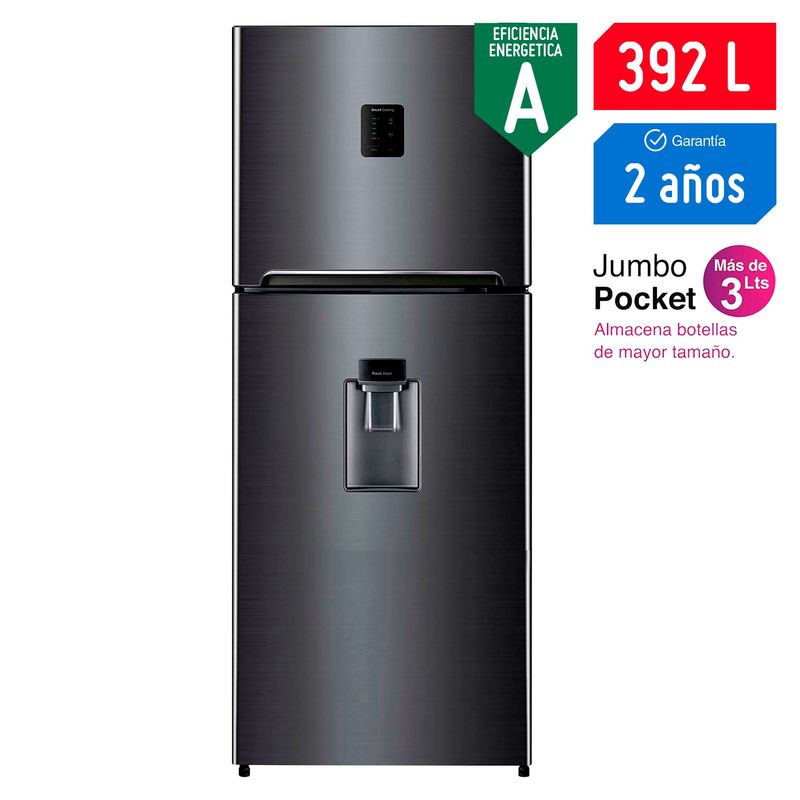 WINIA - Refrigeradora Winia 390 Lt Top Freezer WRT-40GMBD Negro