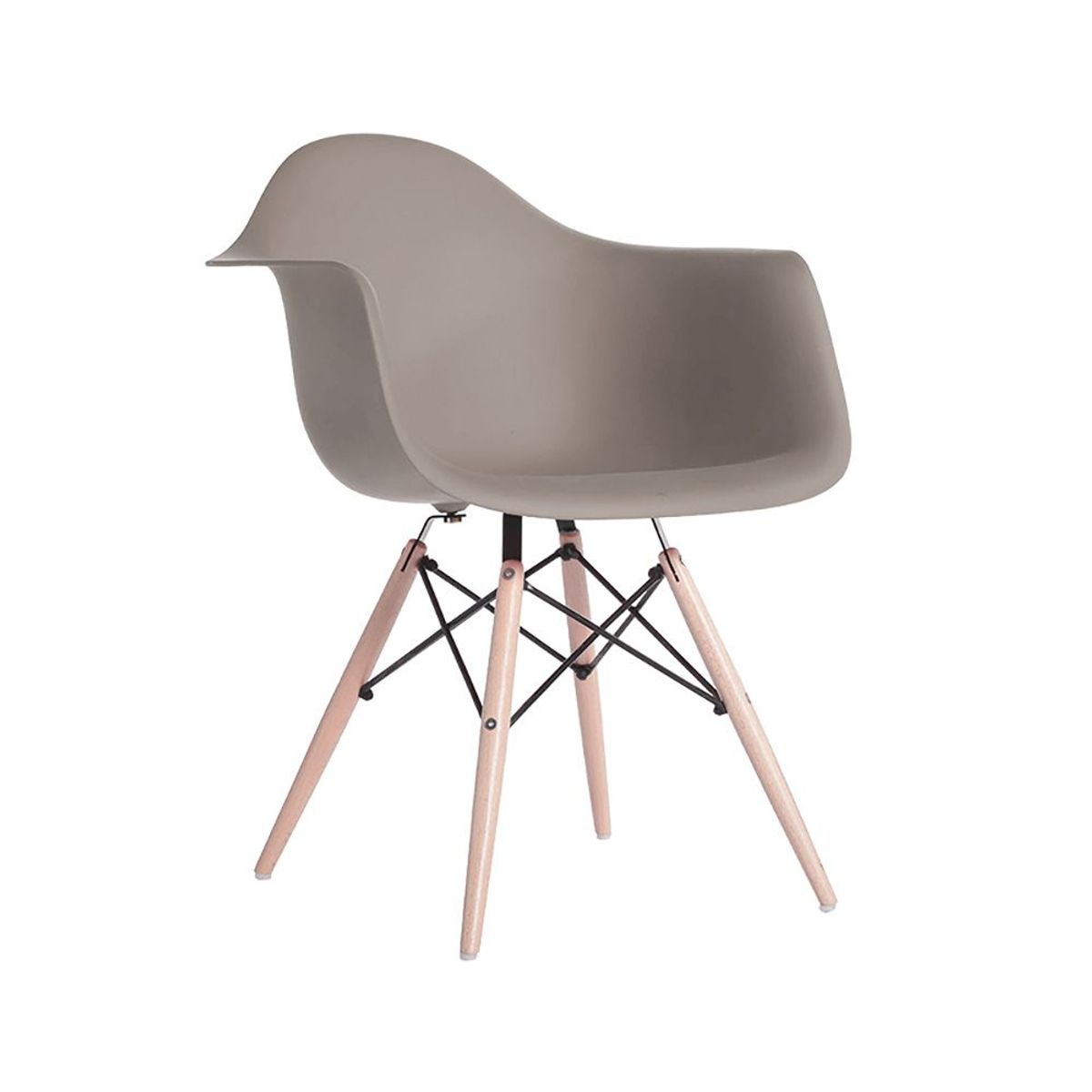 ZIYAZ - Silla Grandda Eiffel Gris Liso