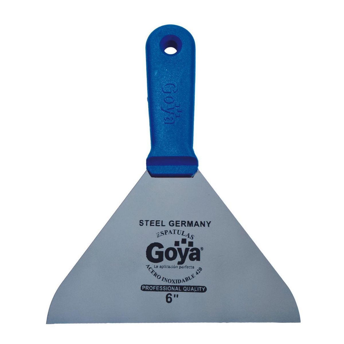 GOYA - Espátula de Acero Inoxidable 420 en tamaño 6