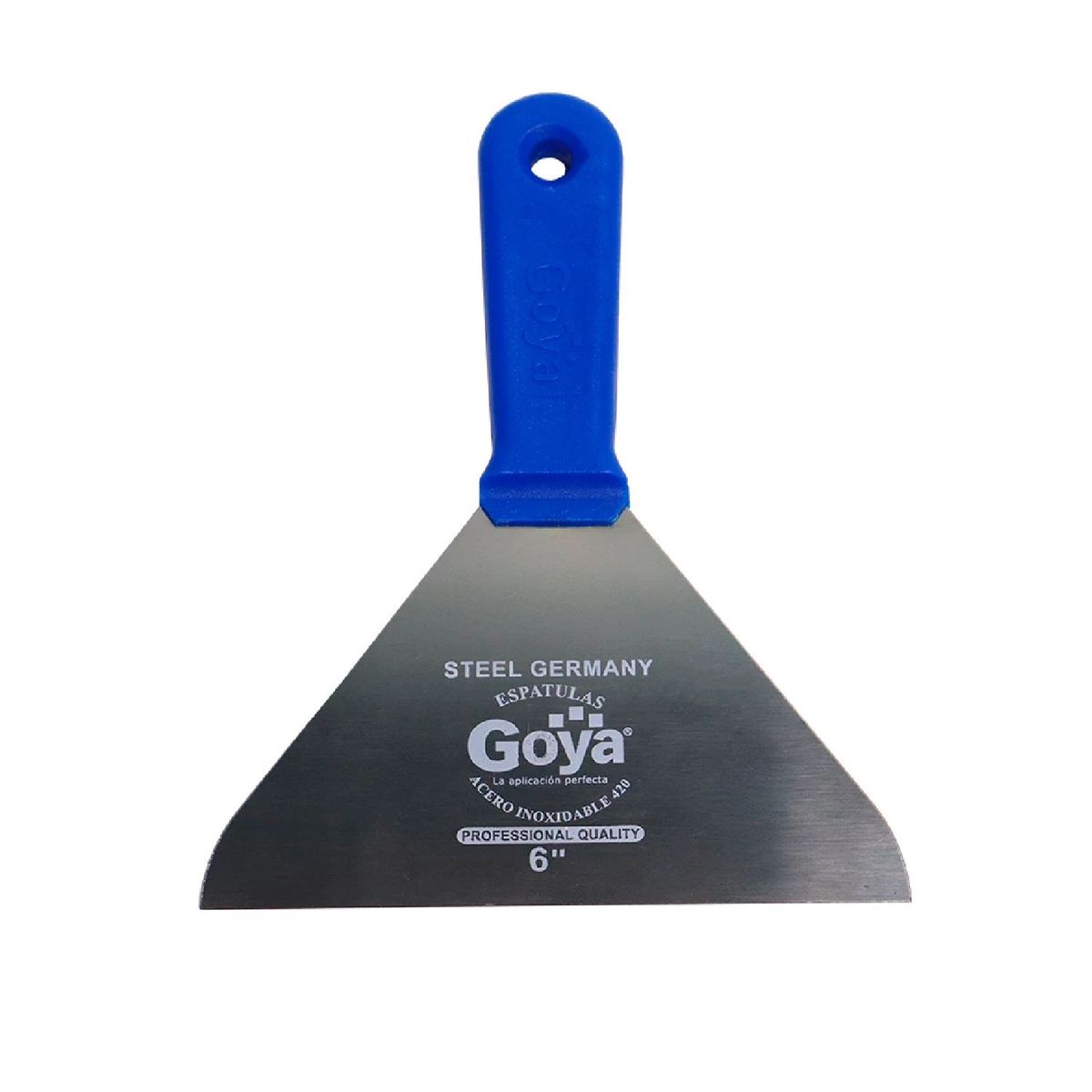 GOYA - Espátula de Acero Inoxidable 420 en tamaño 6