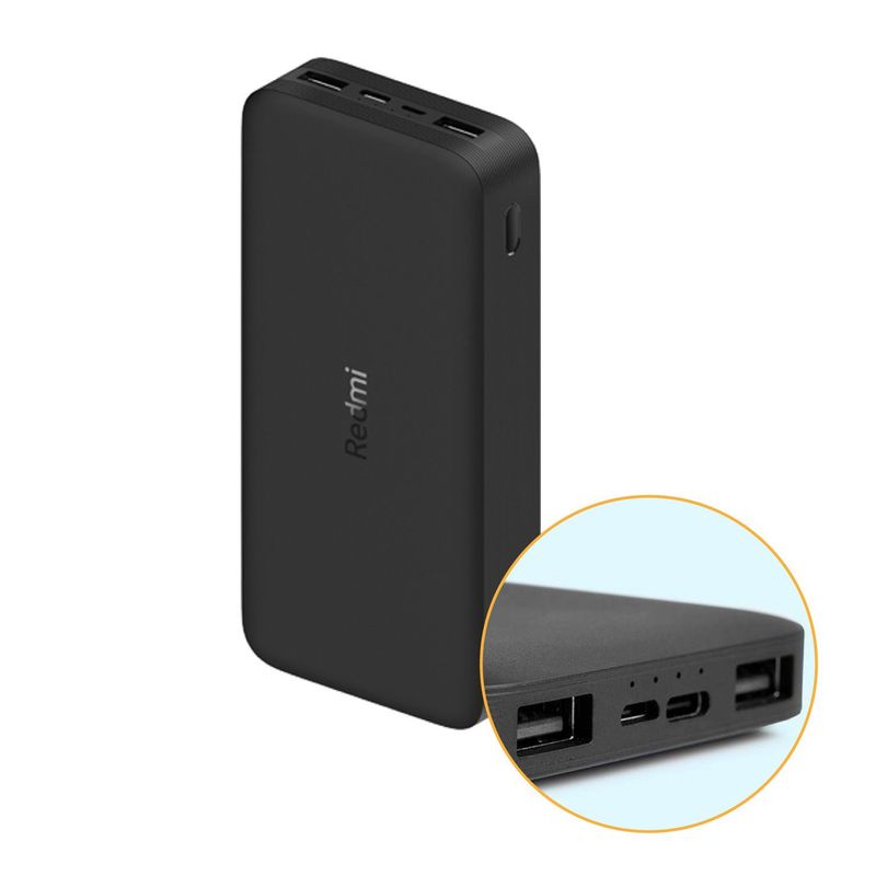 XIAOMI - Redmi Power Bank 20000mAh Negro