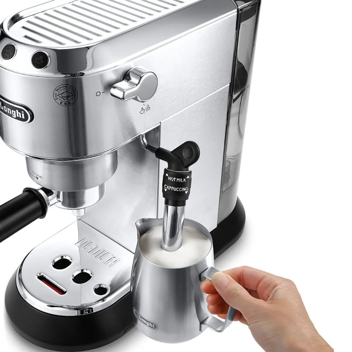 DELONGHI - Cafetera Delonghi Espresso Dedica Metal