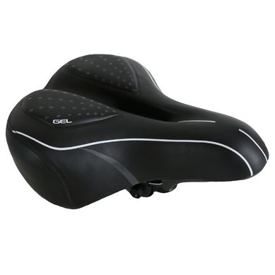 Asiento Bicicleta Home Tools Gel con Luz Color Negro