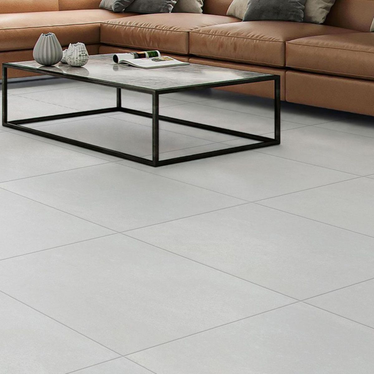CELIMA - Gres porcelánico Gris 60x60 Cementicias Mate 1.48 m2