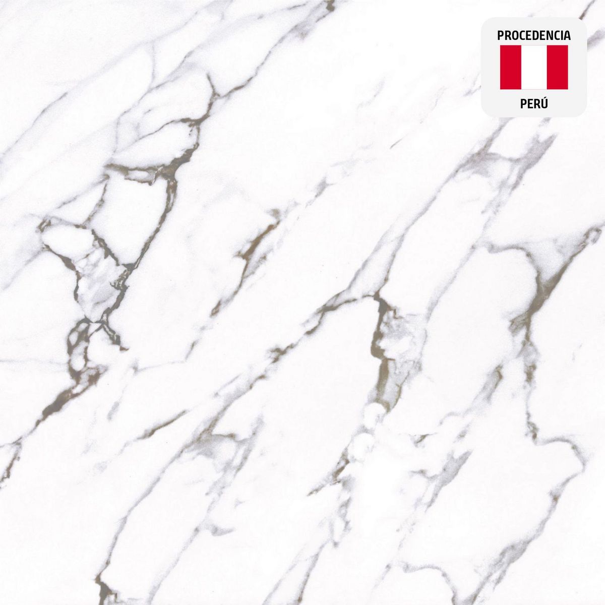 CELIMA - Porcelanato Blanco Marmol 61x61cm 1.48m2