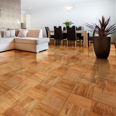 Cermico Niza Caramelo 60x60cm 1.80m2 para piso o pared