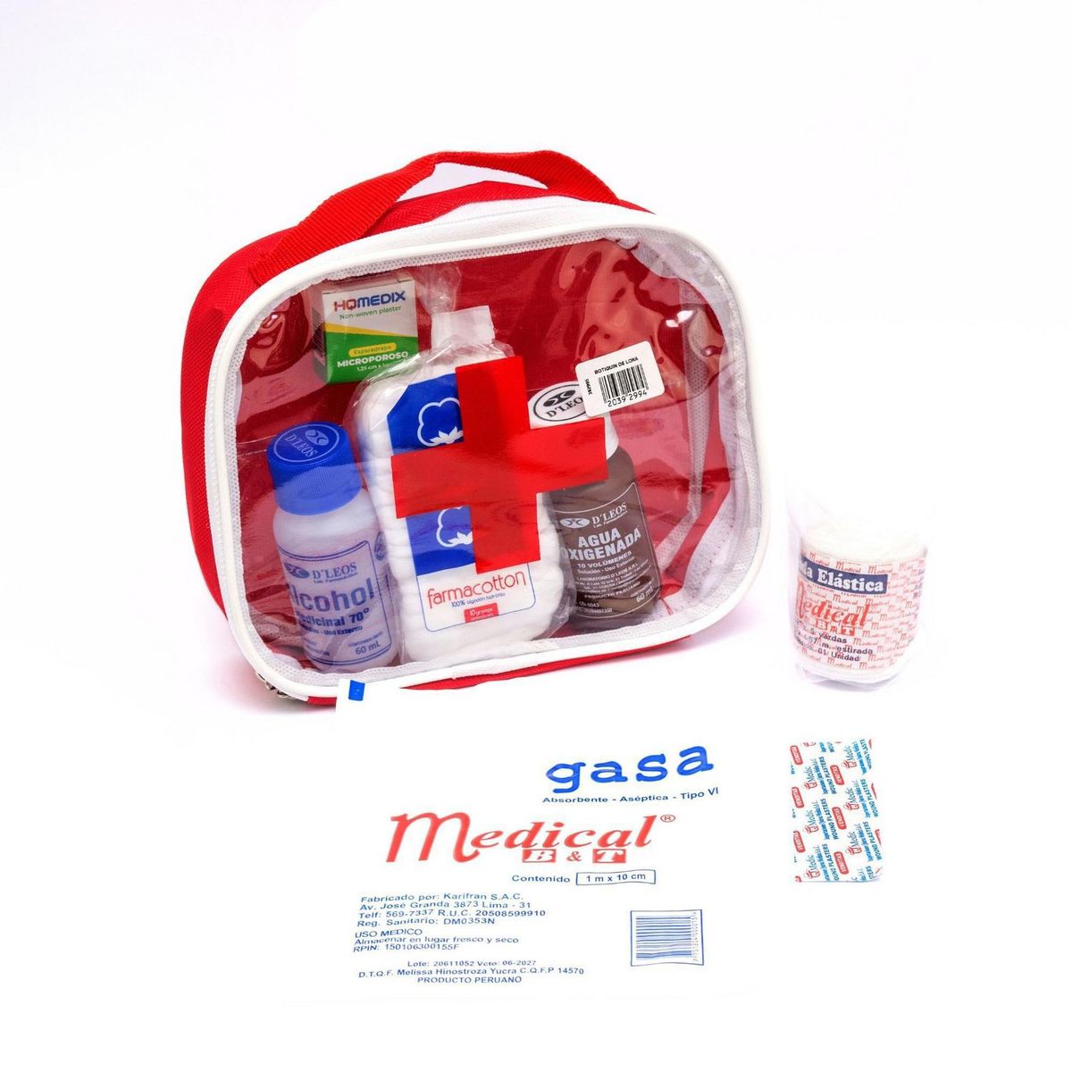 DISTRICOL - Botiquín Básico de Lona