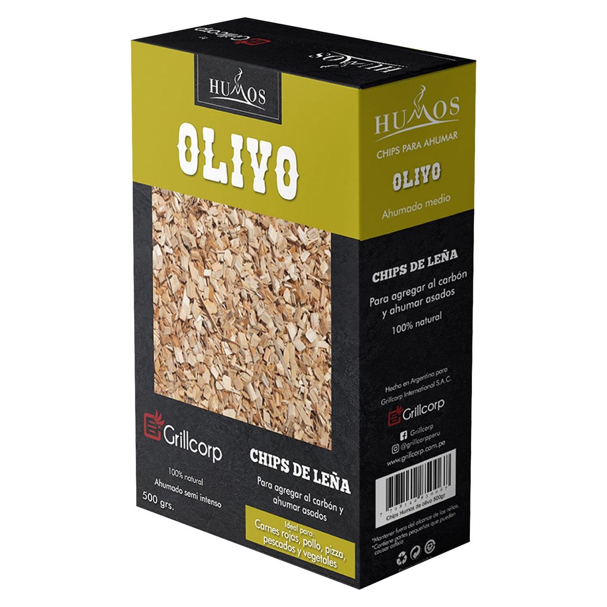 GRILLCORP - Astillas de Olivo 500gr