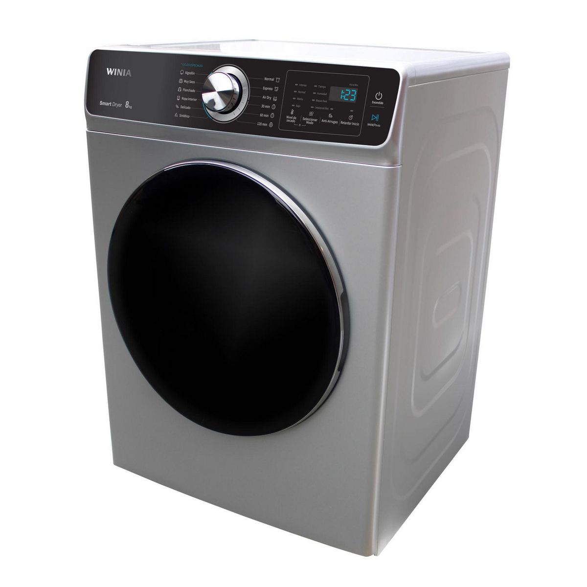 WINIA - Secadora Winia 8 Kg Eléctrica WLD-80KCS Silver