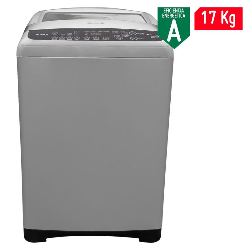 WINIA - Lavadora Winia 17 kg Silver Carga Superior WLA-173GMG
