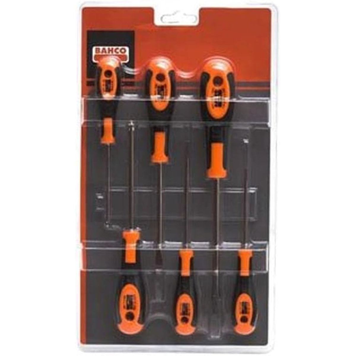 BAHCO - Juego de Destornilladores 6 Piezas Bahco