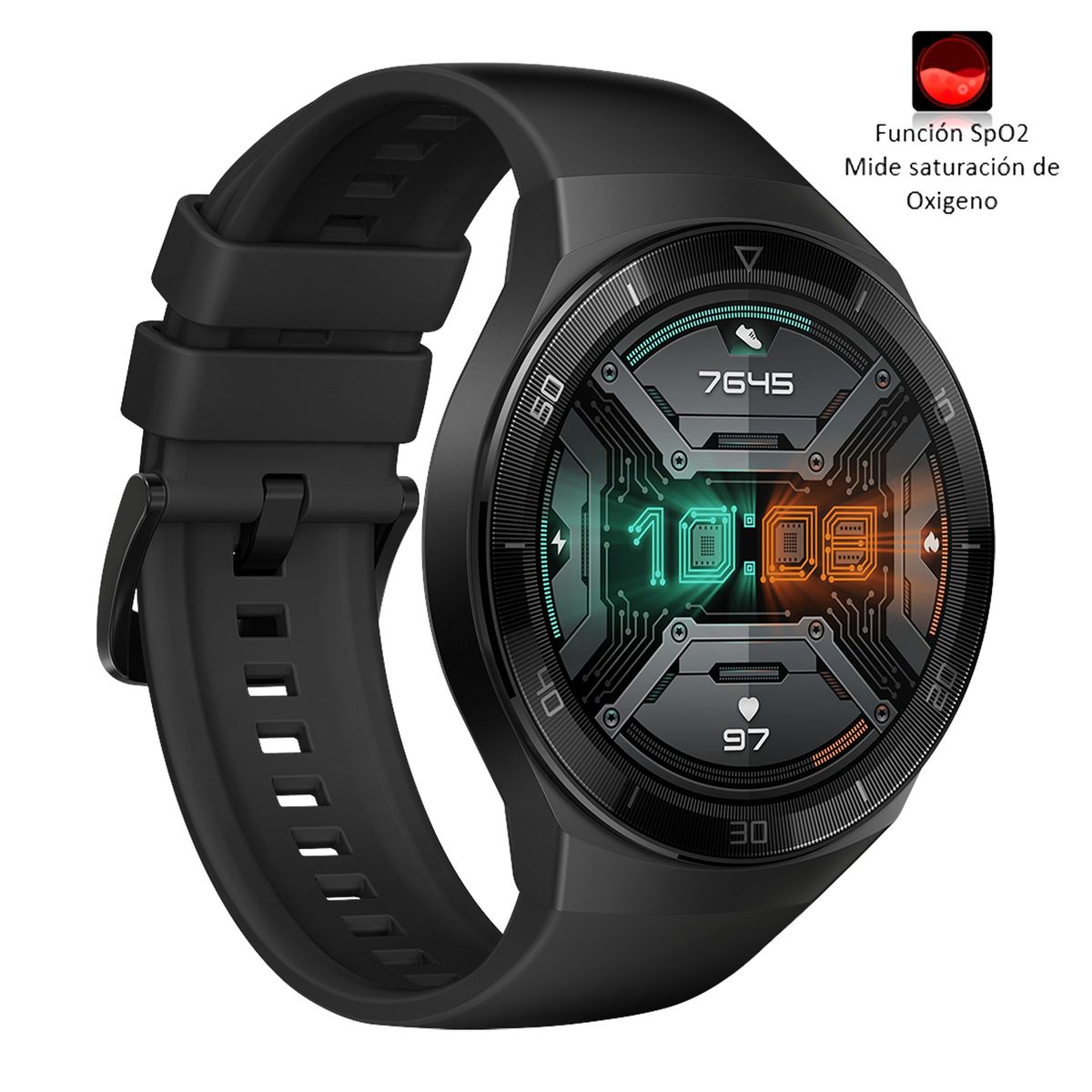 HUAWEI - Smartwatch Huawei Watch GT 2E Edición Sport Negro