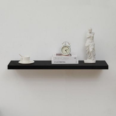 Repisa Flotante Negro 80x23.5x3.8cmcm