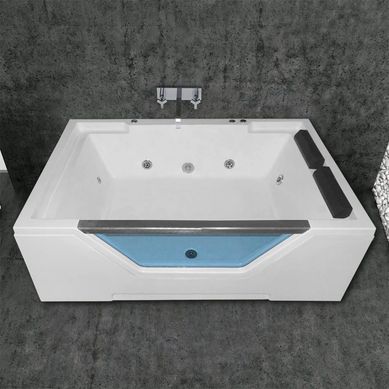 Tina Hidromasaje Rectangular Espaola 170x120cm Blanca