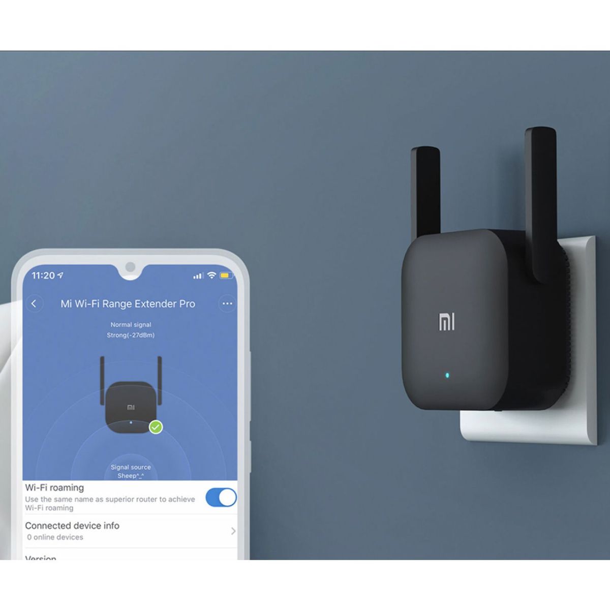 XIAOMI - Amplificador de Señal Mi Wifi Pro