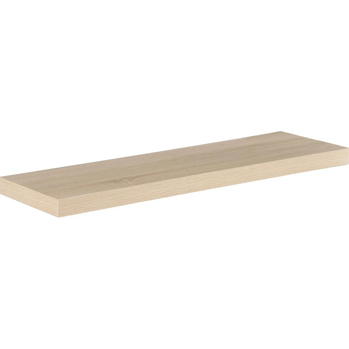 JUST HOME COLLECTION - Repisa Flotante de Melamina 80x25x3.8cm Natural