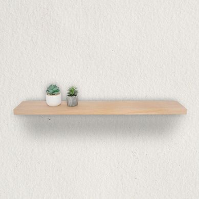 Repisa Flotante Melamina Caf 120x3.8x80cm