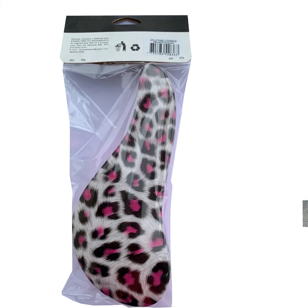 JUST HOME COLLECTION - Cepillo con Diseño para Cabello