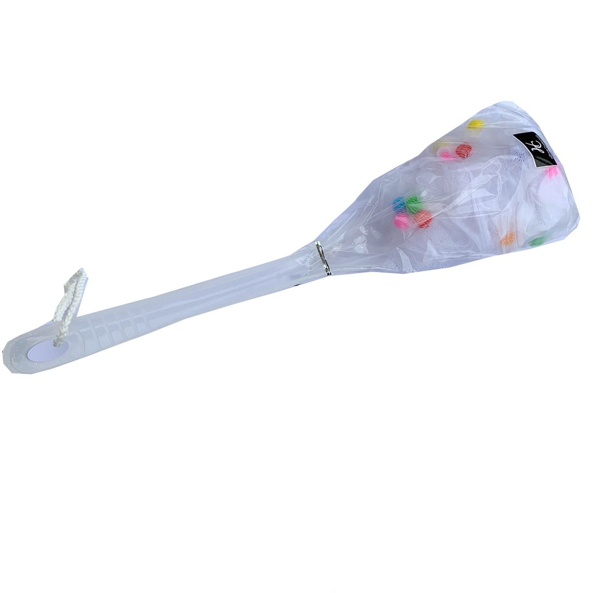 JUST HOME COLLECTION - Esponja de Baño con Mango Largo