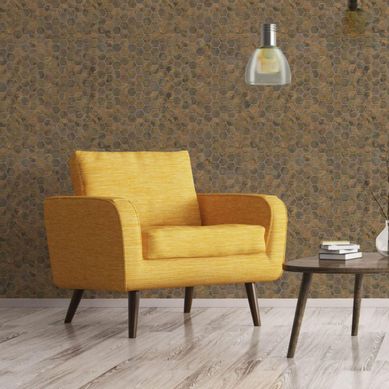 Mosaico Mini Hexagon Bronze 30.6x29cm