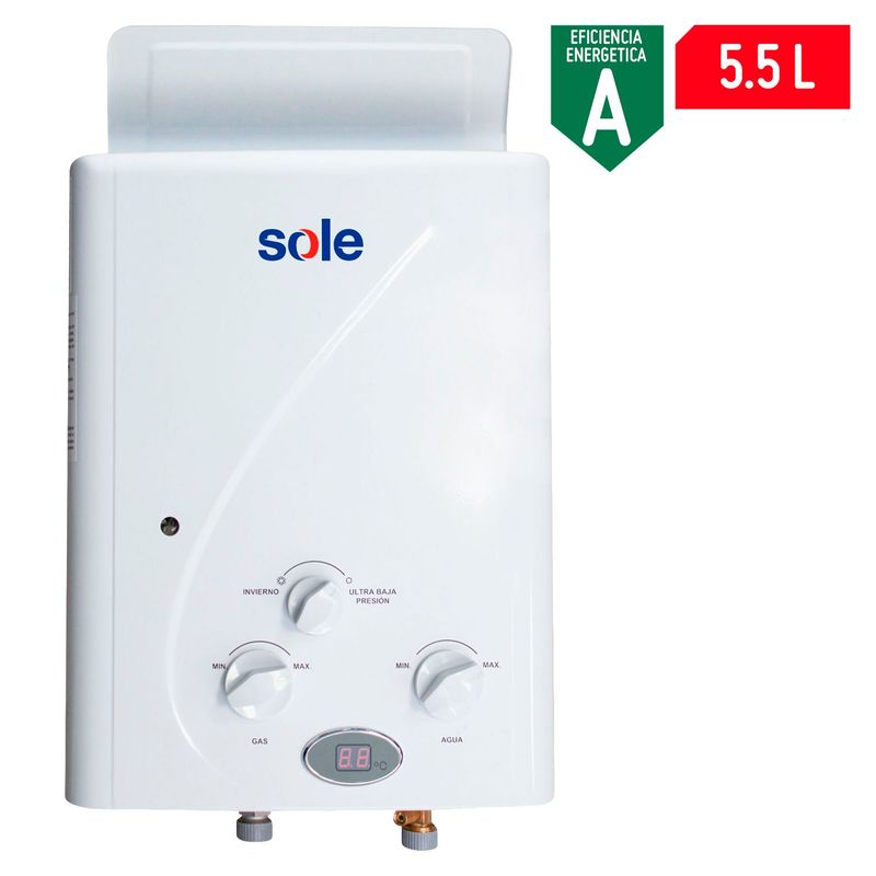 SOLE - Terma a Gas Sole GN 5.5 litros Tiro Natural