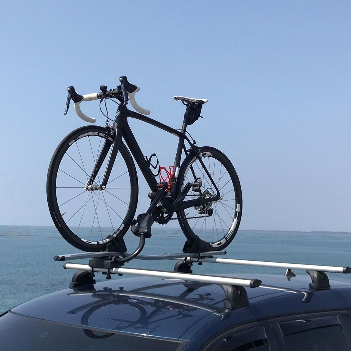 AUTOSTYLE - Portabicicleta de Techo 1 Bicicleta