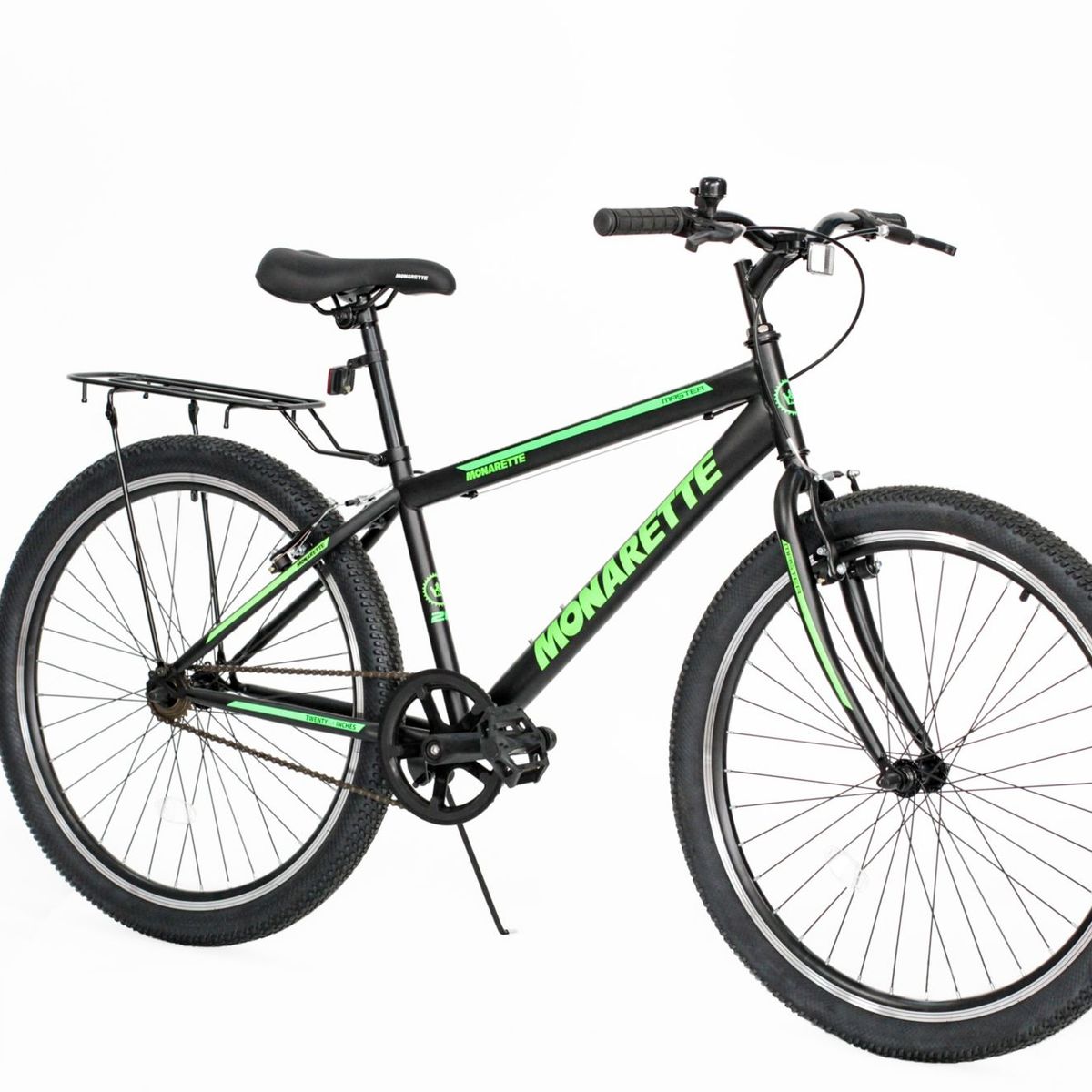 MONARETTE - Bicicleta Monarette Master Bike Aro 26" Negro Verde