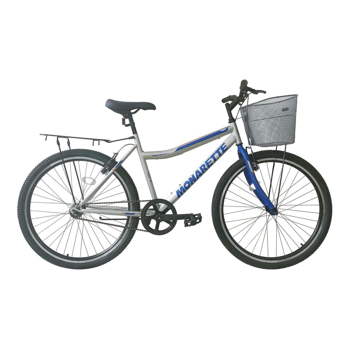MONARETTE - Bicicleta Monarette Master City Aro 26" Gris Azul