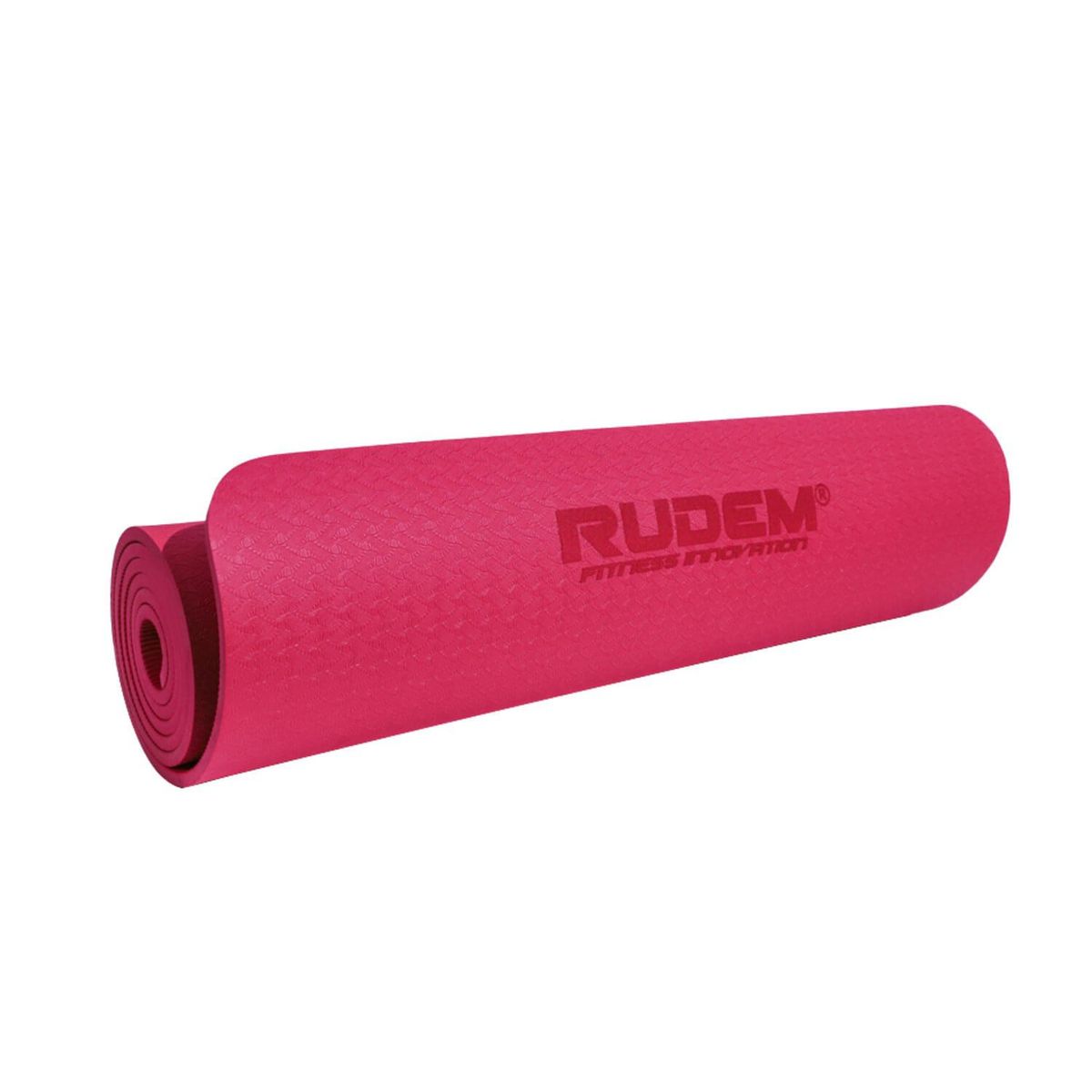 RUDEM - Matt de Yoga Rojo 6mm