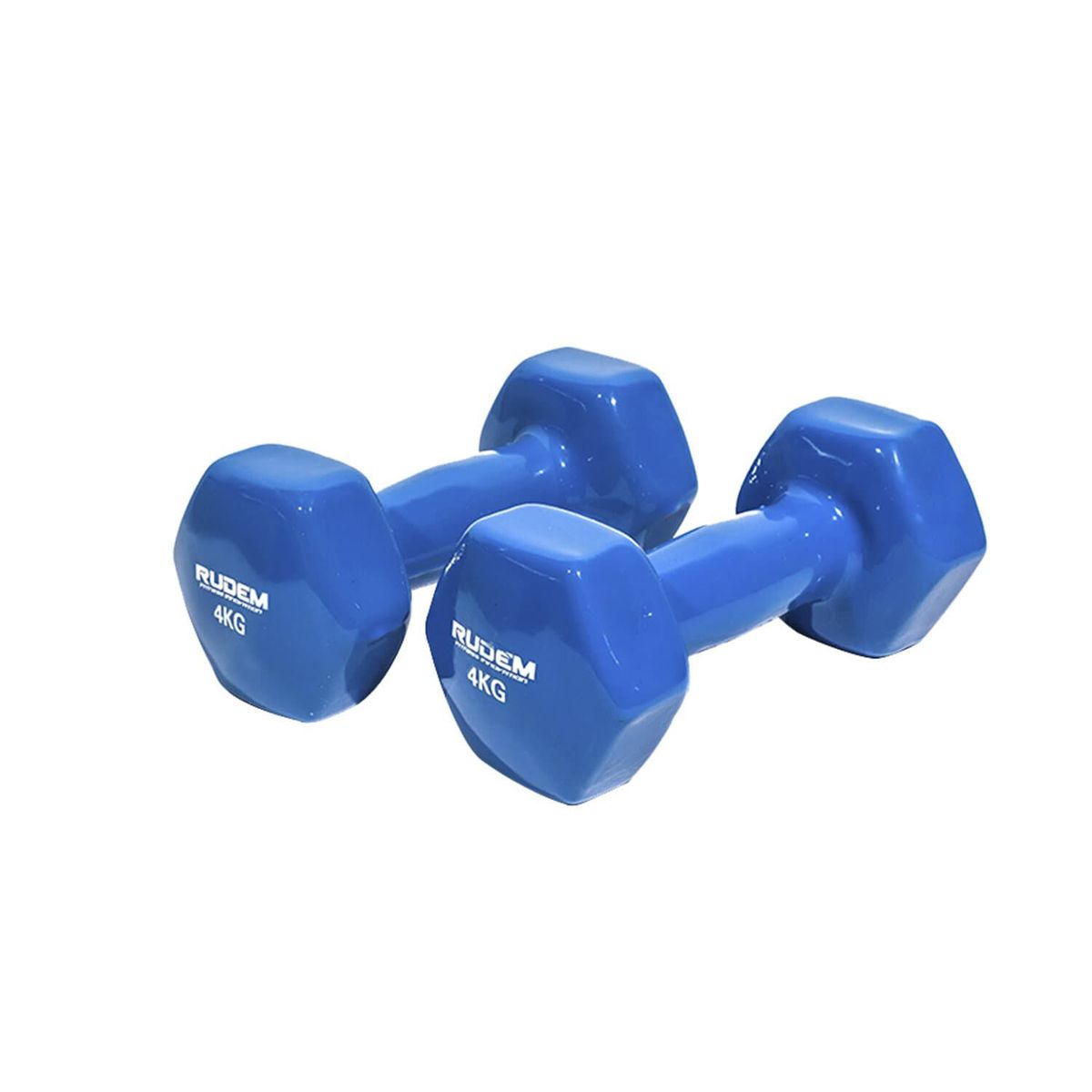 RUDEM - Par de Mancuernas con Color 4 Kg