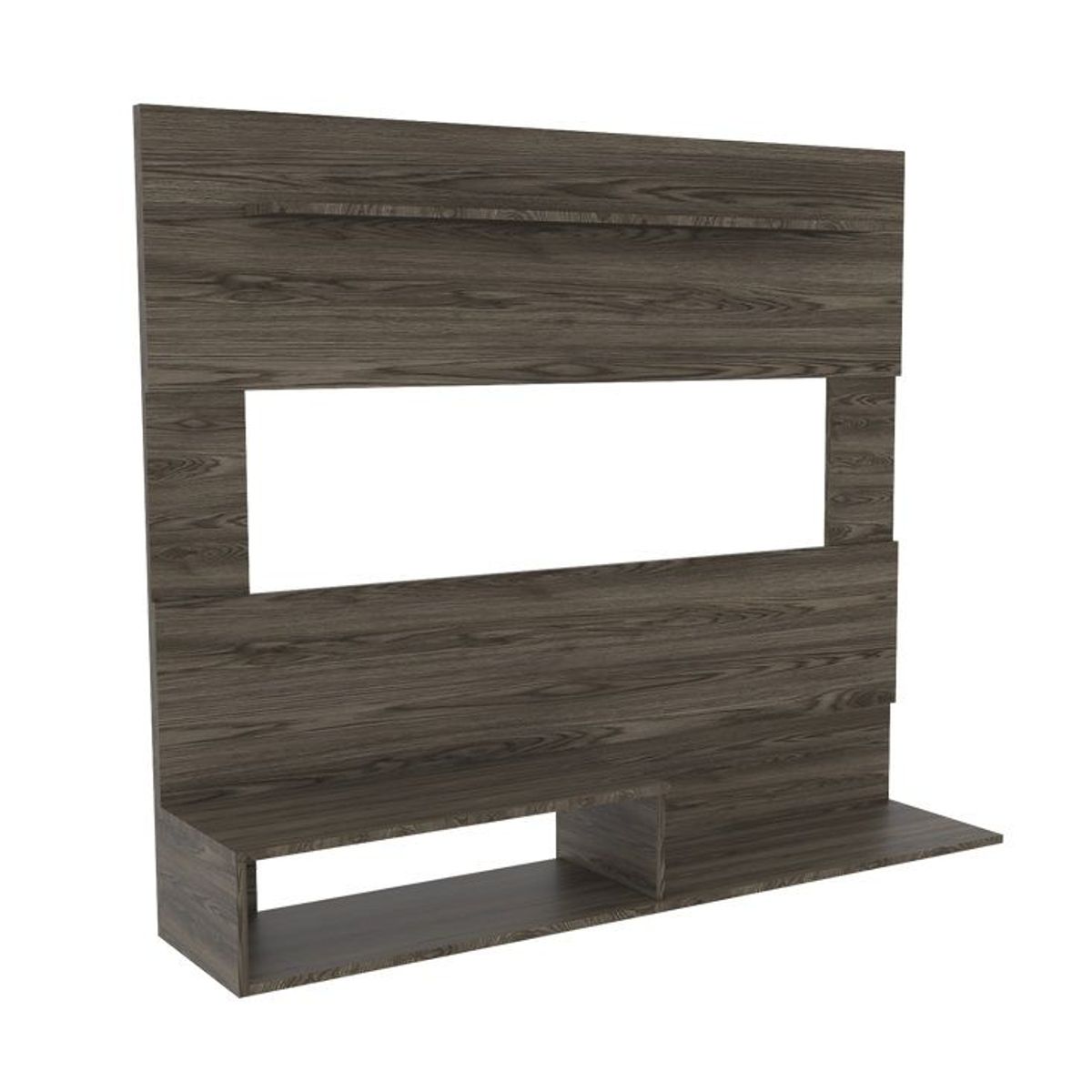 TUHOME - Panel TV 55'' + Biblioteca Escvalera Coñac