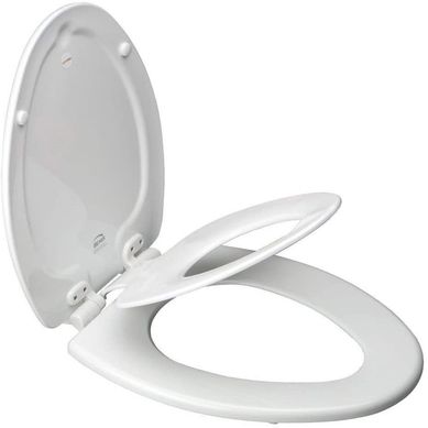 Tapa Elongada con Asiento Plegable para Nios
