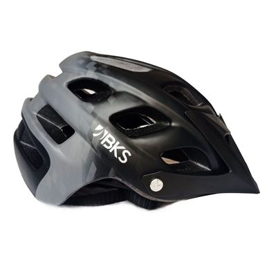 Casco Bicicleta Bks MTB Talla M Color Gris