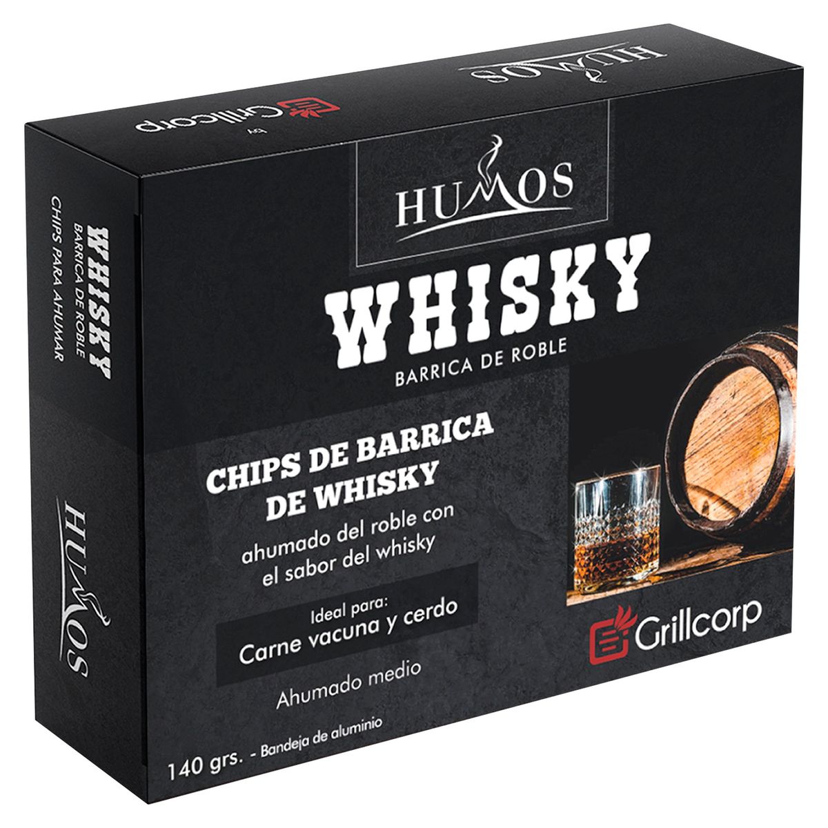 Astillas de Barrica de Whisky 140 gr, marca GRILLCORP - Foto 2