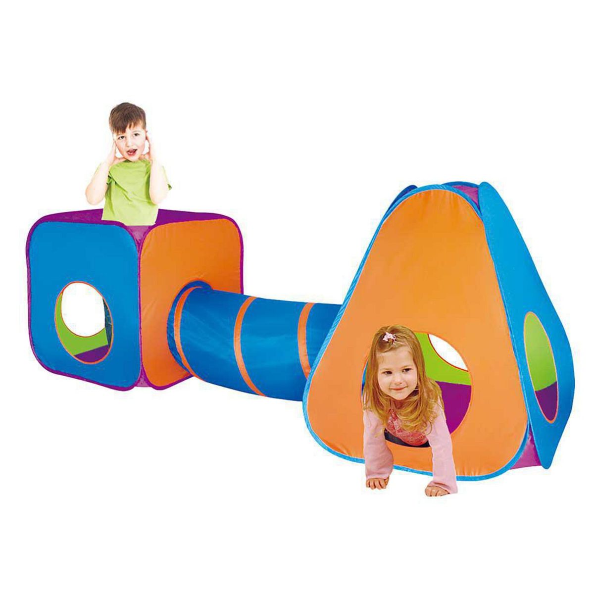 GAME POWER - Cubo y Carpa Armable con Tunel