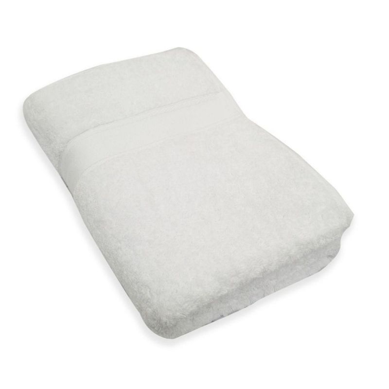 FREEHOME PREMIUM - Toalla Hotelera Blanca 650gr 100% Algodón 45x65cm