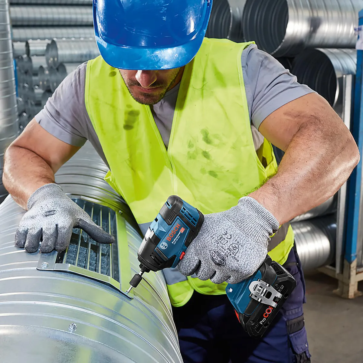 BOSCH - Llave Impacto Inalámbrica Bosch GDX 1/2" 18V (Sin batería)