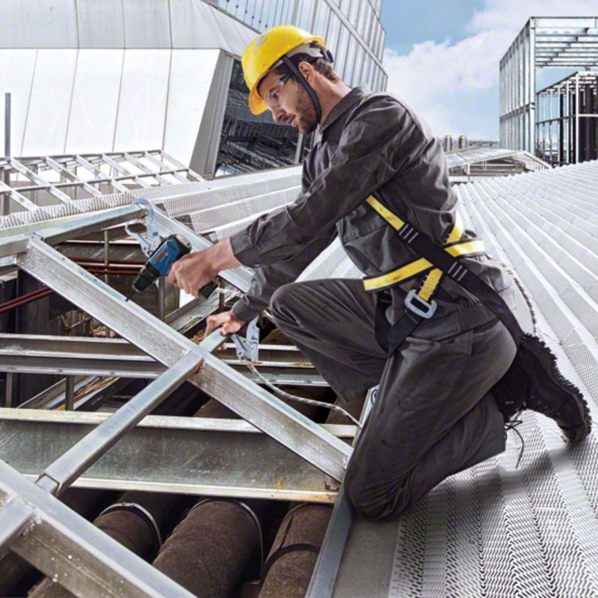 BOSCH - Taladro Percutor/Atornillador Inalámbrico Bosch GSB 3/8" 12V (Sin batería)