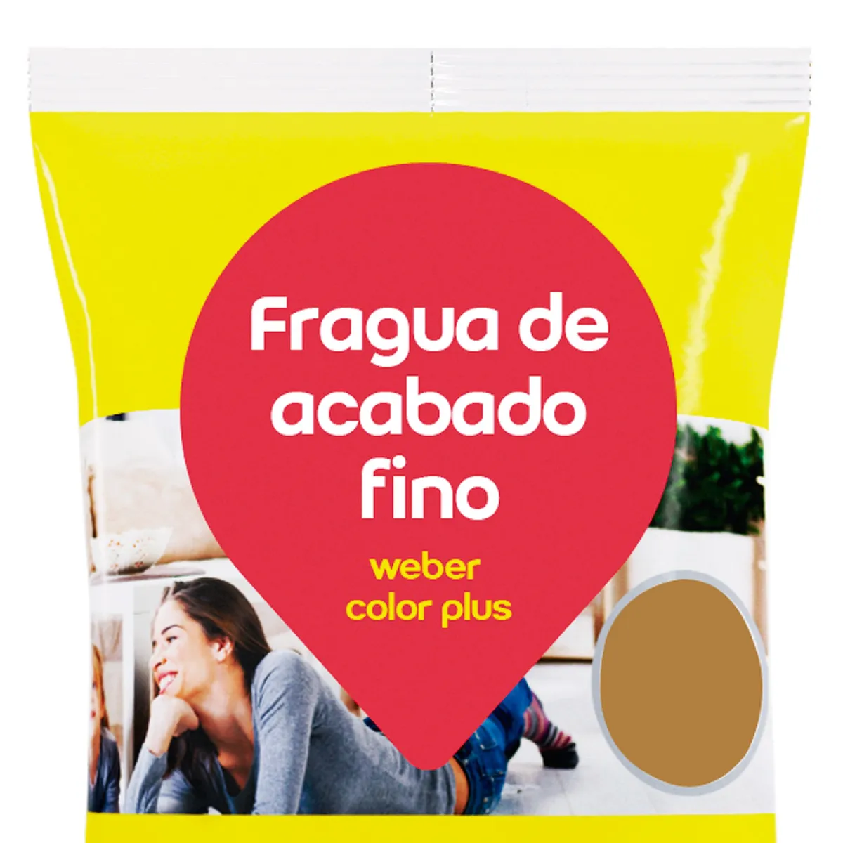 WEBER - Fragua para Cerámicas o Porcelanatos Weber Beige 1kg