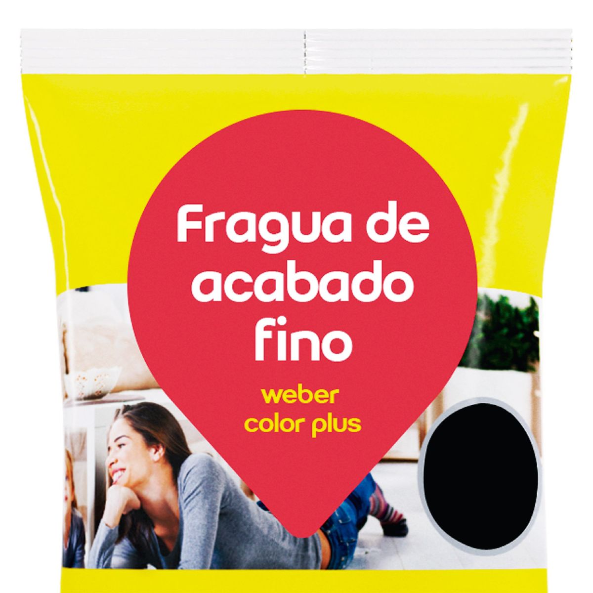 WEBER - Fragua para Cerámicas o Porcelanatos Weber Negro 1kg