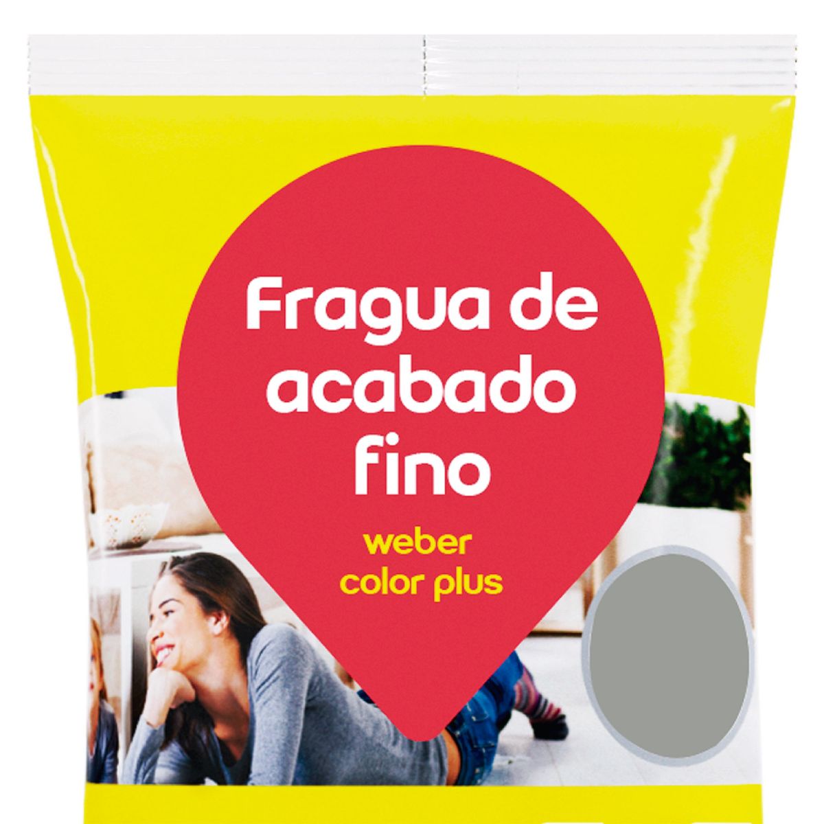 WEBER - Fragua para Cerámicas o Porcelanatos Weber Plata 1kg