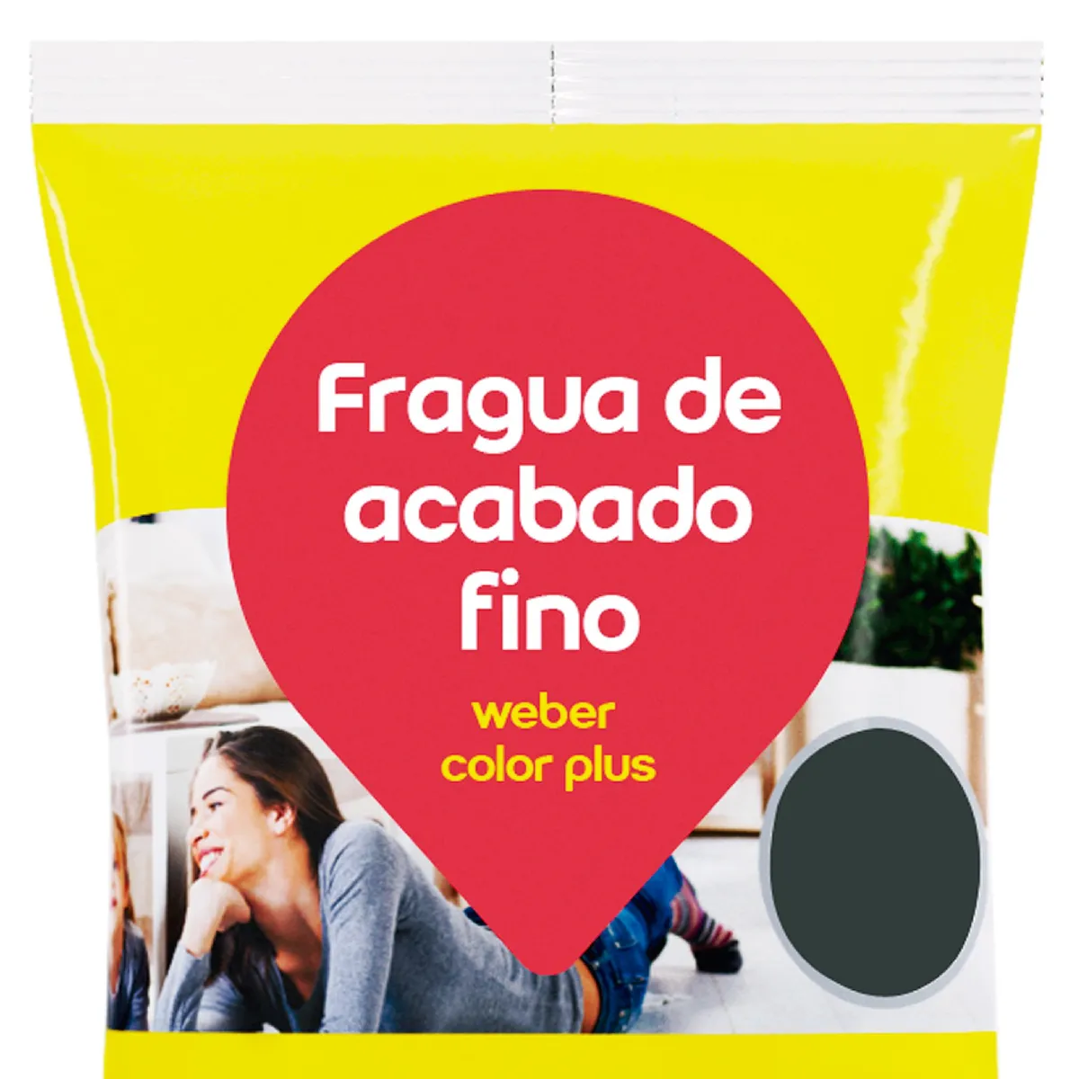 WEBER - Fragua para Cerámicas o Porcelanatos Weber Plomo 1kg